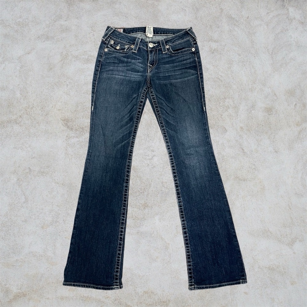 True Religion Medium Wash Blue Jeans